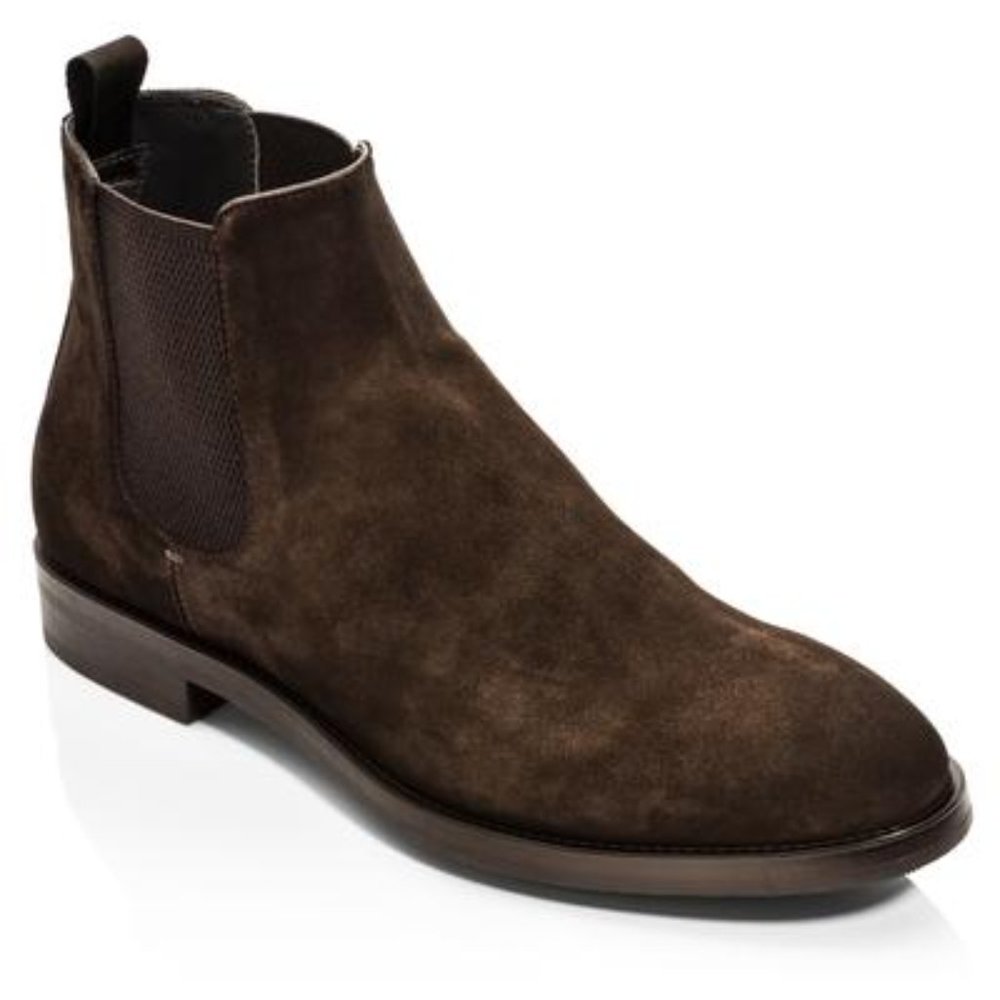 ADAM DERRICK ARION DARK BROWN SUEDE CHELSIA BOOT